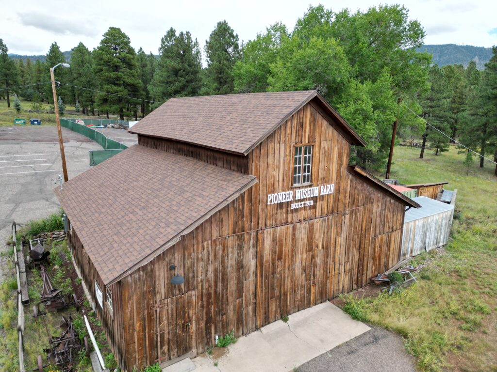 Restoring Historical Building Roof Pioneer Museum Barn Built 1910