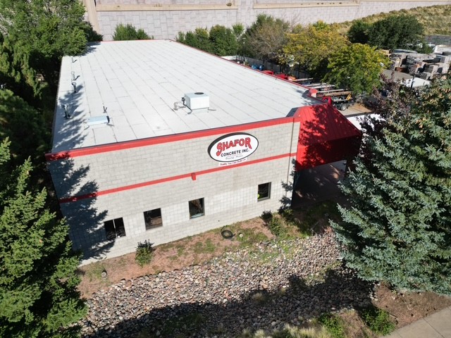 shafor concrete flat roof replacement