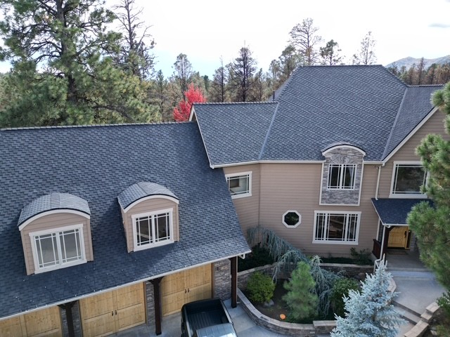 shingle roof install in flagstaff